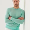 Lightweight Merino Blend Crewneck Sweater