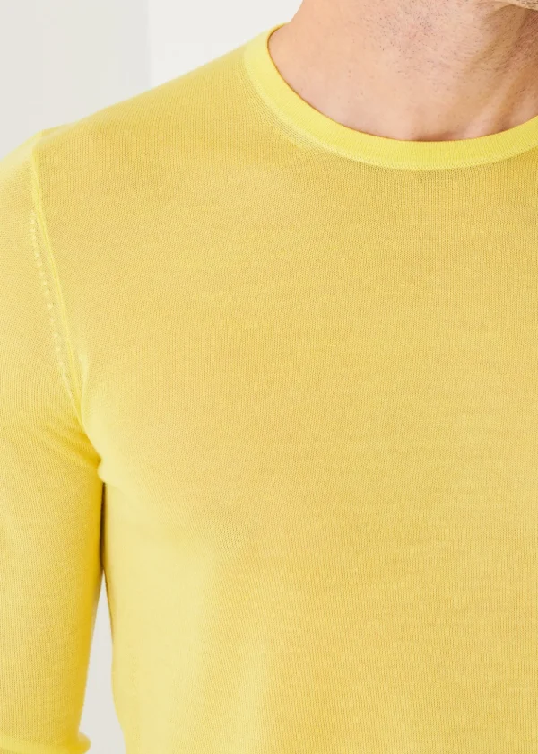 Lightweight Merino Blend Crewneck Sweater