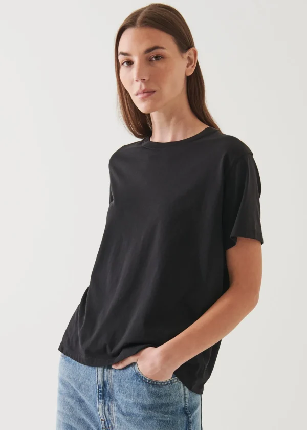 Lightweight Pima Cotton Boyfriend T-Shirt