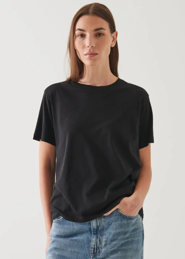 Lightweight Pima Cotton Boyfriend T-Shirt