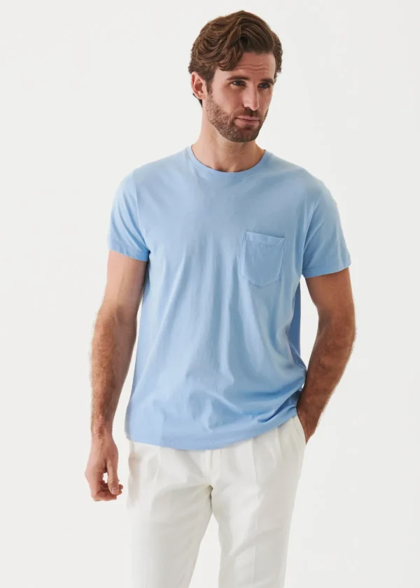 Lightweight Pima Cotton Pocket T-Shirt