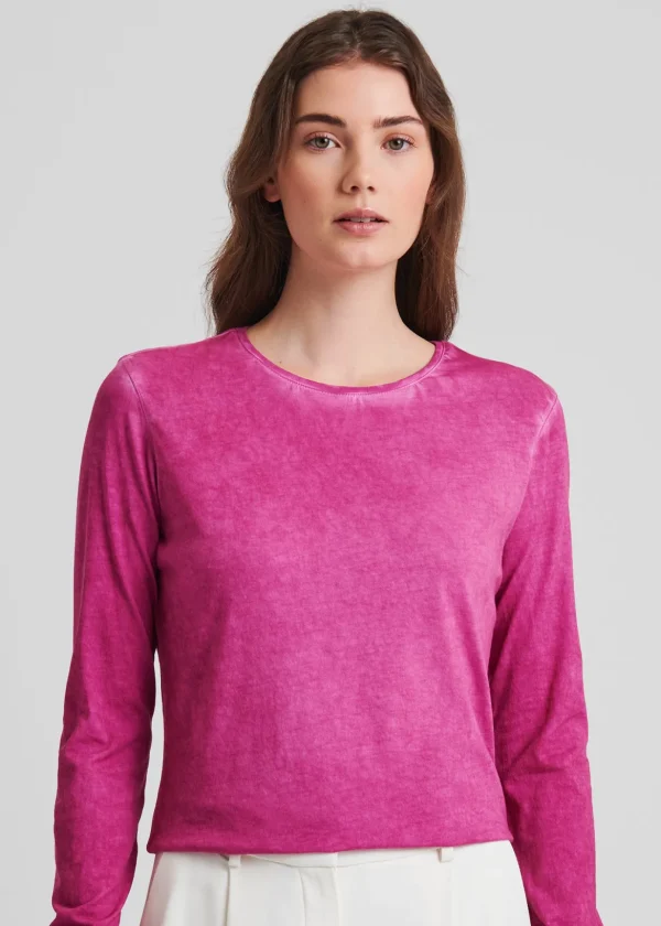 Lightweight Pima Cotton Sublime Long Sleeve T-Shirt