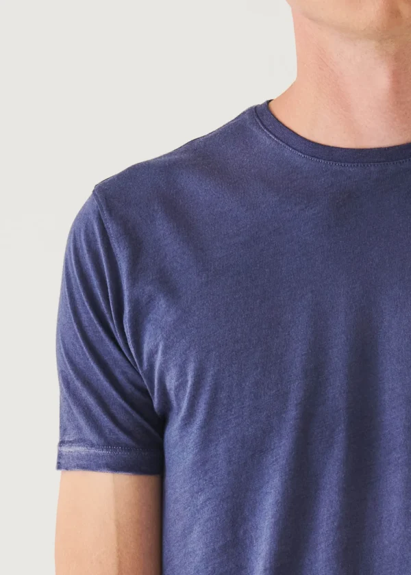 Lightweight Pima Cotton Spray Wash T-Shirt