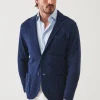 Linen Cotton Blend Blazer