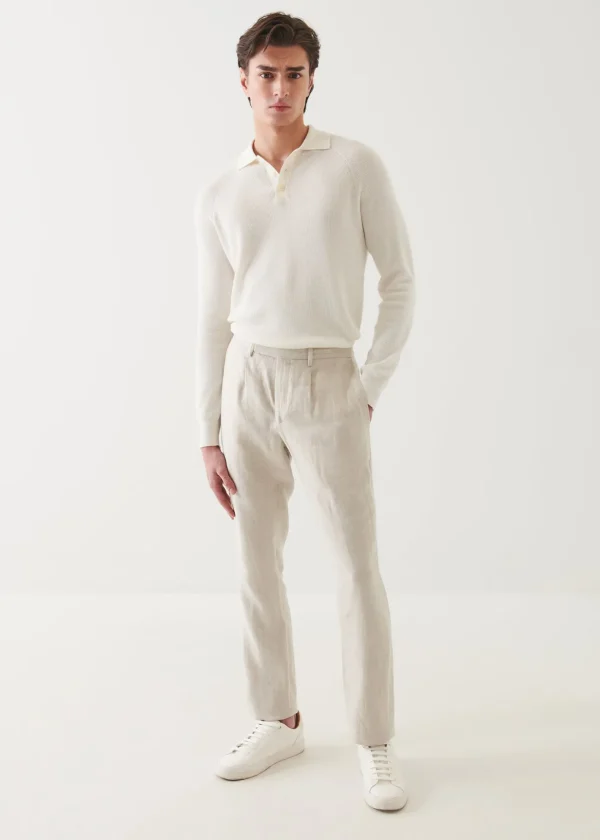 Linen Drawstring Pant