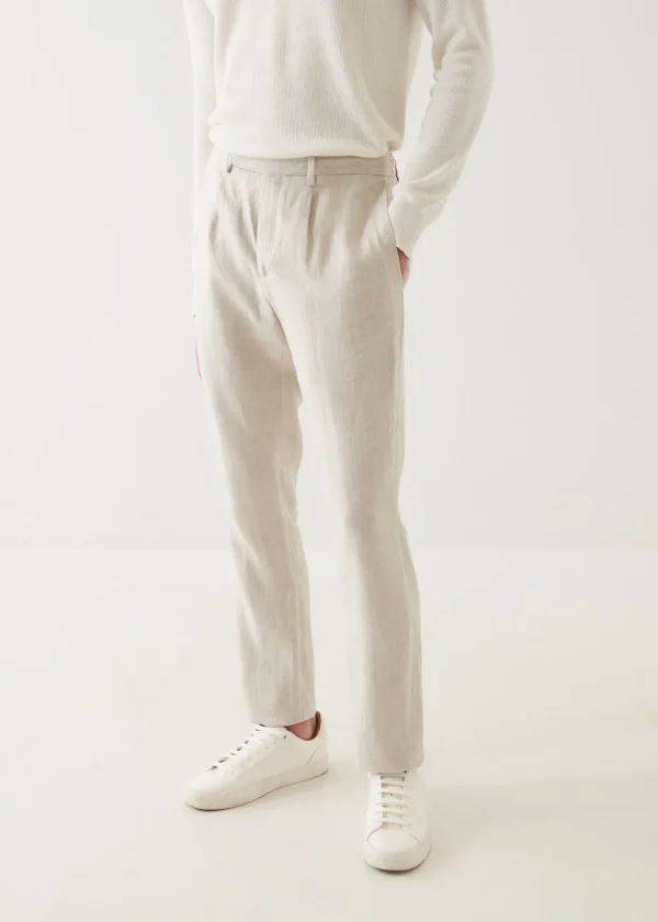 Linen Drawstring Pant