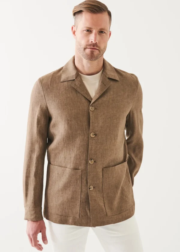 Linen Shirt Jacket