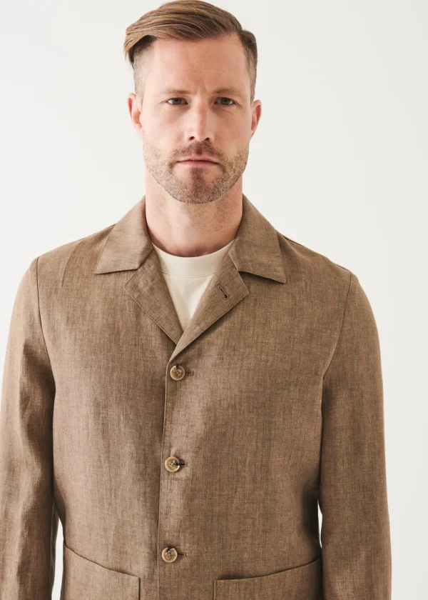 Linen Shirt Jacket