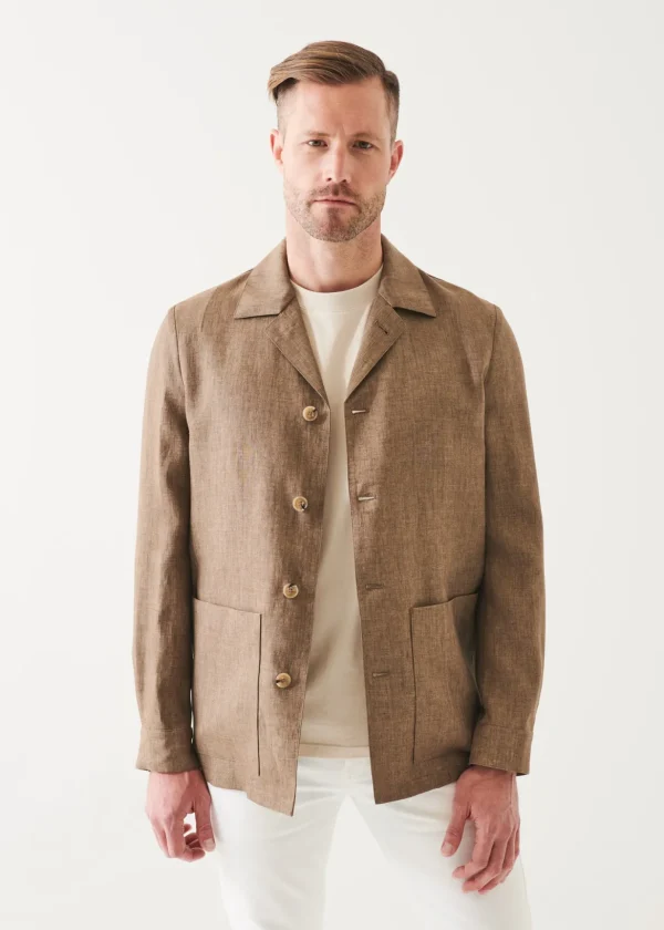 Linen Shirt Jacket