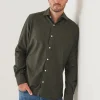 Melange Flannel Shirt