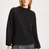 Merino Mock Neck Sweater