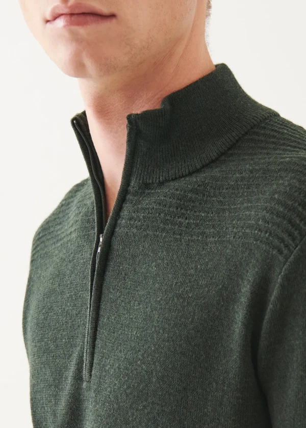 Merino Quarter Zip