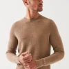 Merino Wool Ribbed Crewneck