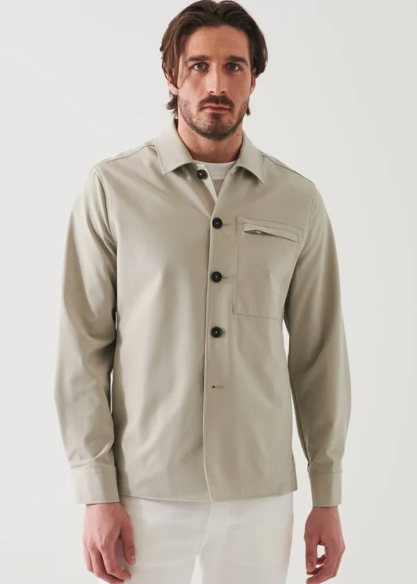 Nucleo Stretch Shirt Jacket