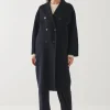 Oversized Double Breasted Wool Coat