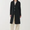 Oversized Single Breasted Wool Coat