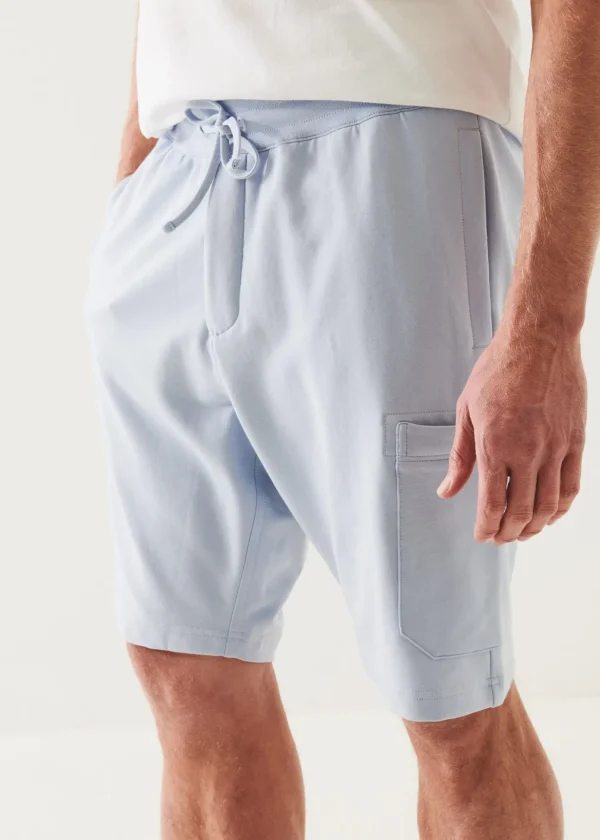 Pima Cotton French Terry Cargo Short