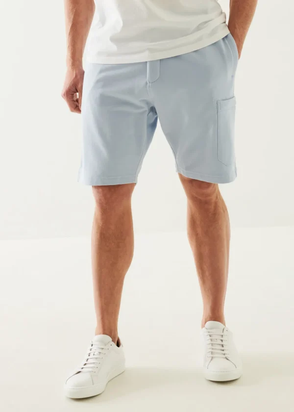 Pima Cotton French Terry Cargo Short