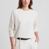 Pima Cotton Stretch Boyfriend Long Sleeve