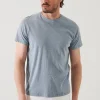 Pima Cotton Stretch Overdye T-Shirt