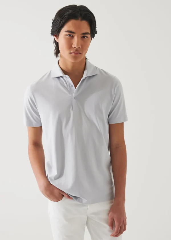 Pima Cotton Stretch Polo