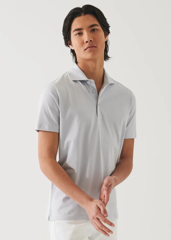 Pima Cotton Stretch Polo