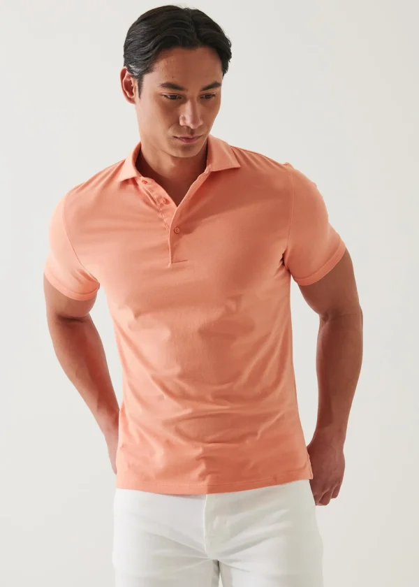 Pima Cotton Stretch Polo