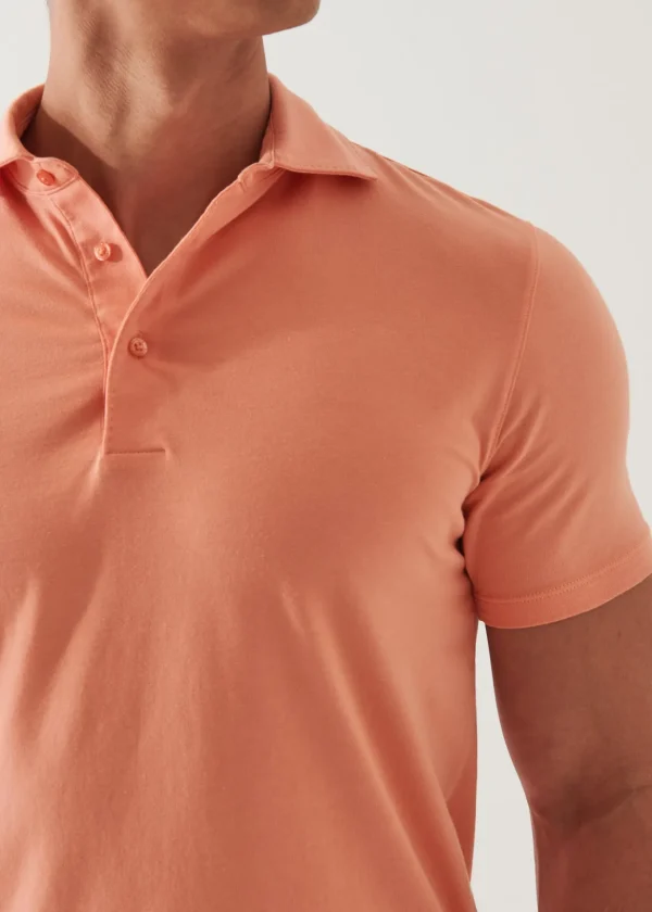 Pima Cotton Stretch Polo