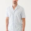 Pima Cotton Stretch Printed Camp Shirt