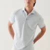 Pima Cotton Stretch Printed Polo