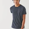 Pima Cotton Stretch Printed T-Shirt