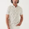 Pima Cotton Stretch Printed Polo