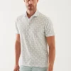 Pima Cotton Stretch Printed Polo