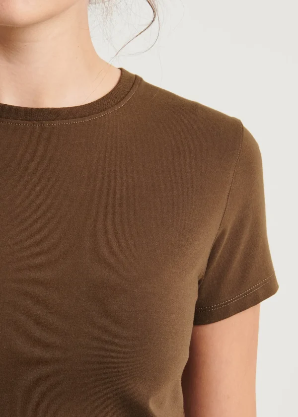 Pima Cotton Stretch Slim T-Shirt