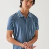 Pima Cotton Stretch Tipped Polo