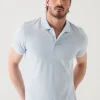 Pima Cotton Stretch Tipped Polo