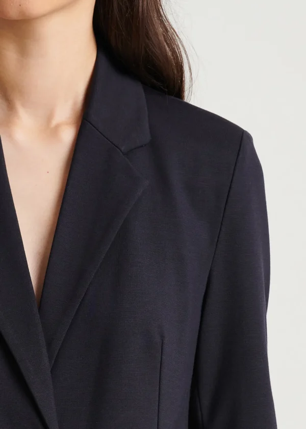 Ponte Single Breasted Blazer