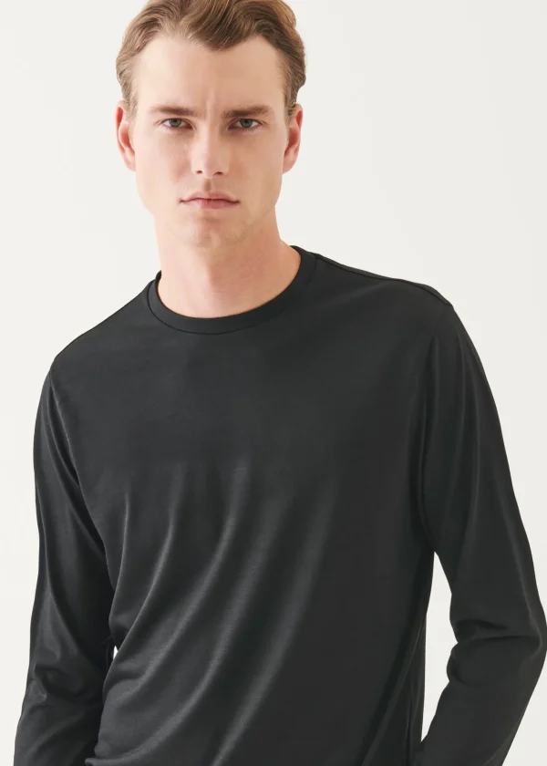 Reda Active Wool Long-Sleeve Knit T-Shirt