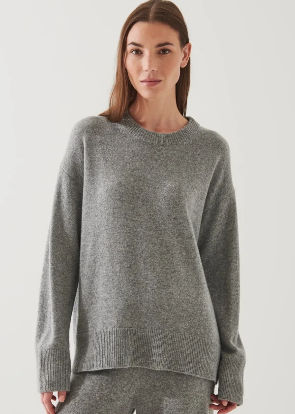 Relaxed Cashmere Crewneck