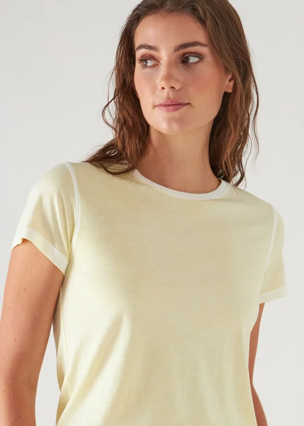 Reverse Spray Lightweight Pima Cotton T-Shirt