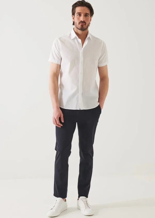 Seersucker Cotton Shirt