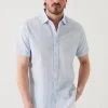 Seersucker Cotton Stretch Shirt