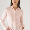 Slim Silk Shirt