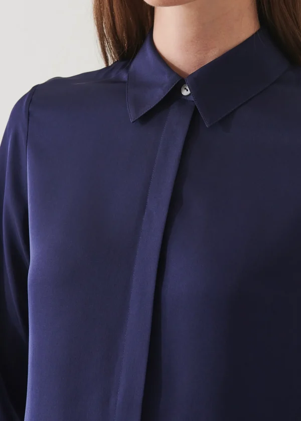 Slim Silk Shirt