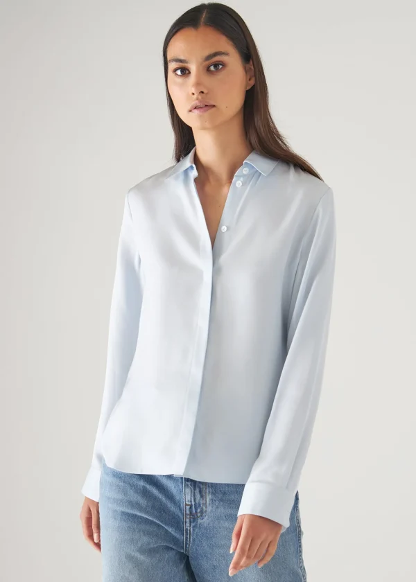 Slim Silk Shirt