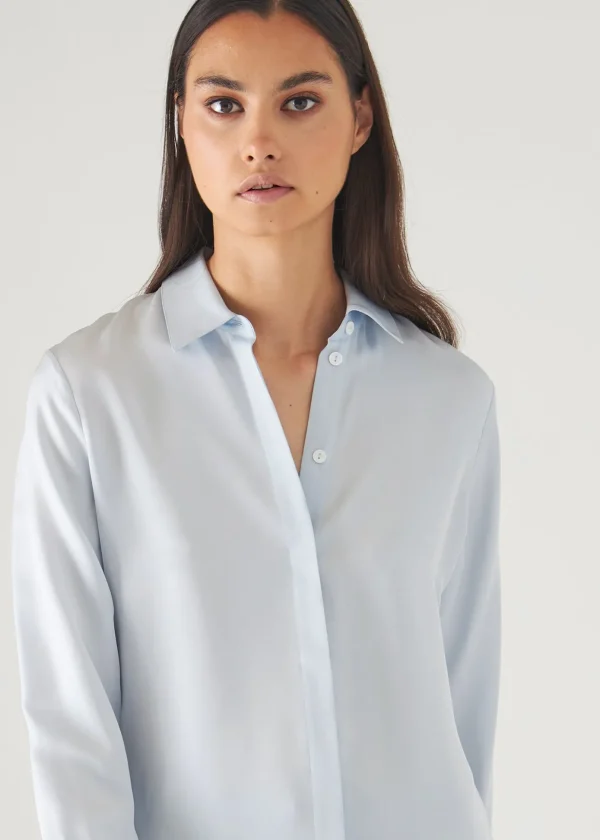 Slim Silk Shirt