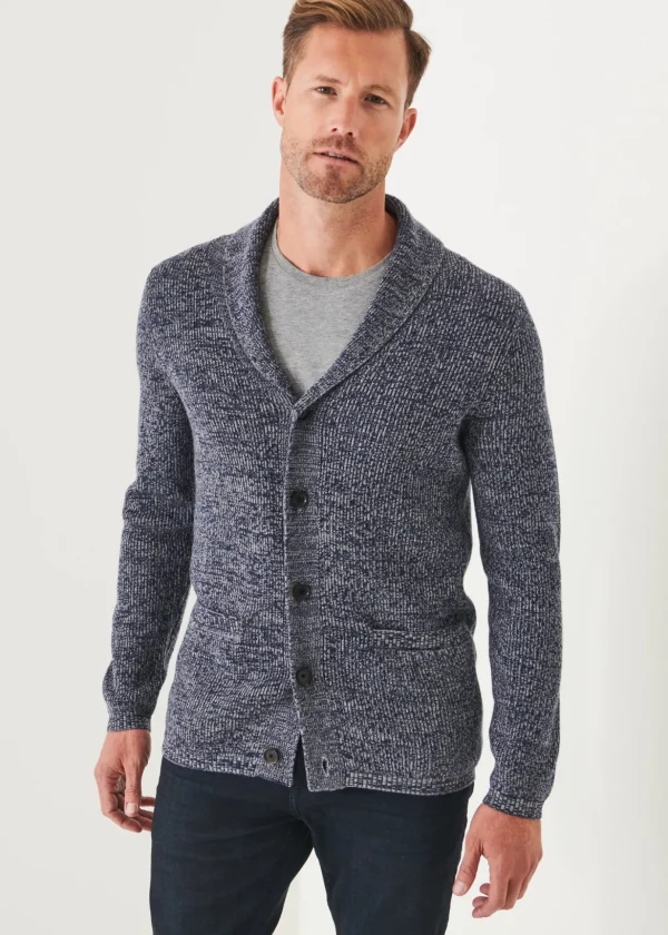 Space Dye Shawl Cardigan