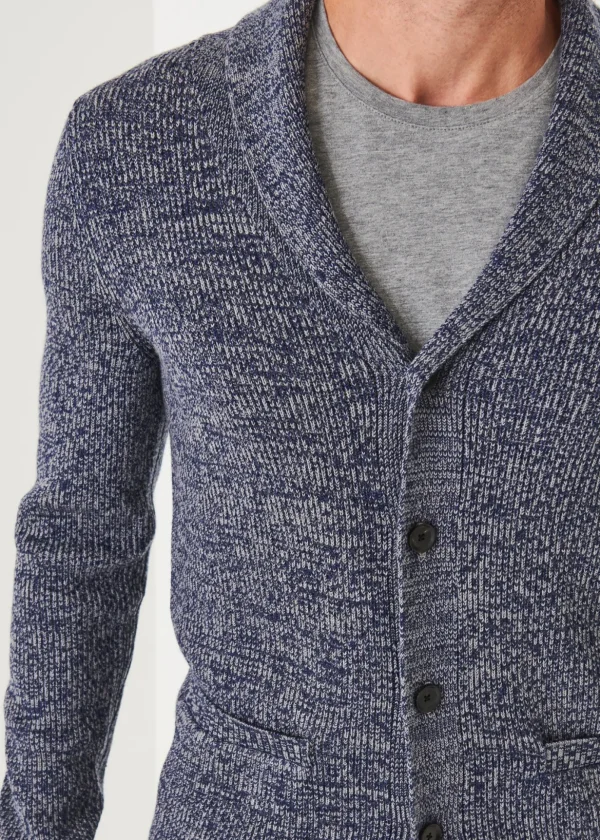 Space Dye Shawl Cardigan