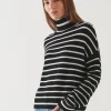 Striped Turtleneck