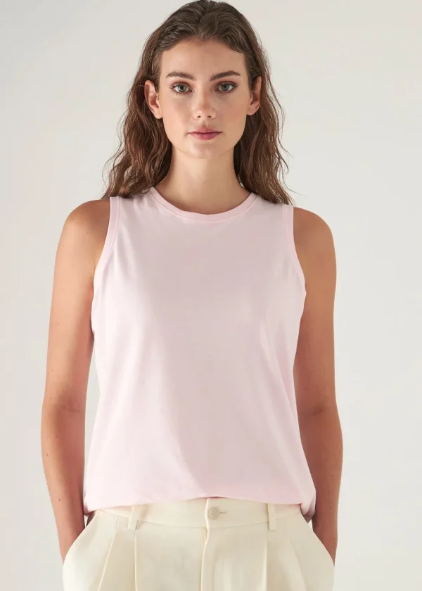 Sublime Reactive Pima Cotton Stretch Boyfriend Tank